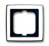 Cover frame 1gang frame, chrome gloss