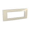 Unica Allegro - cover frame - 6 modules - sand