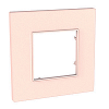 Unica Quadro Natura - cover frame - 1 gang - Salmon